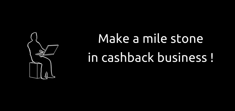 How to make a master entry in Cashback business industry 