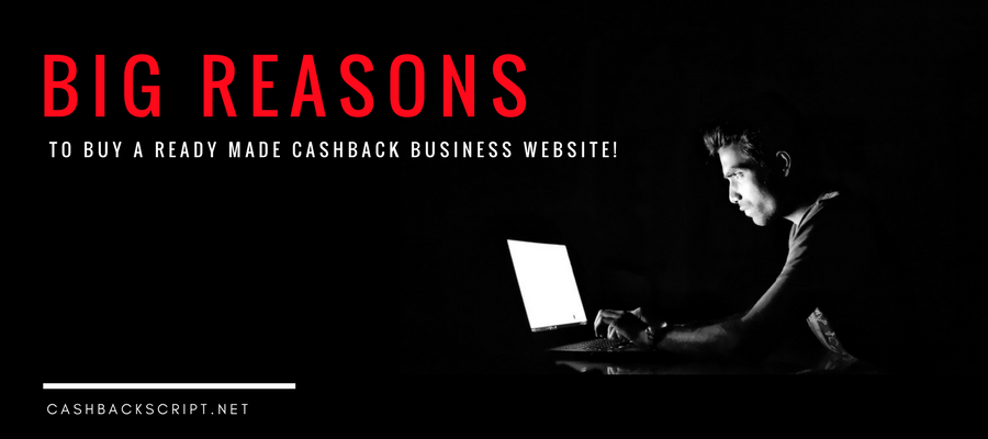Big Reasons to buy a Ready made cashback business website
