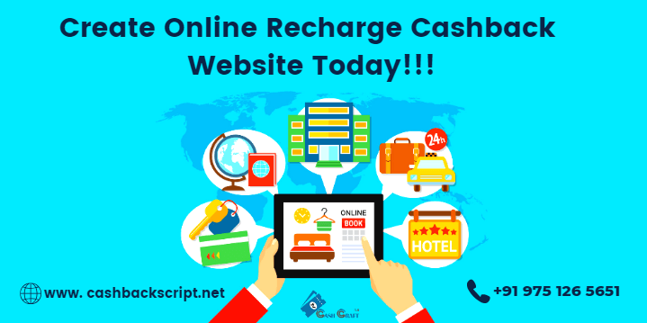 Build Your Own Online Recharge Cashback Website Instantly | CashCraft