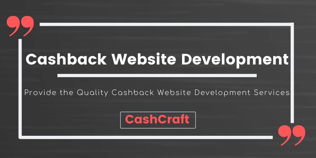 The Best Cashback Website Development Company - CashCraft