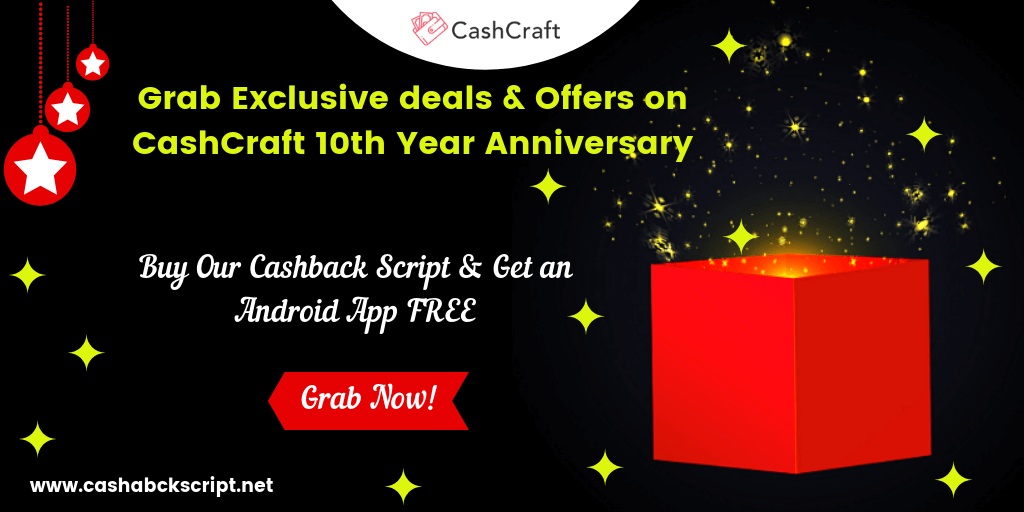 Grab Exclusive deals & Offers for CashCraft's 10th Year Anniversary