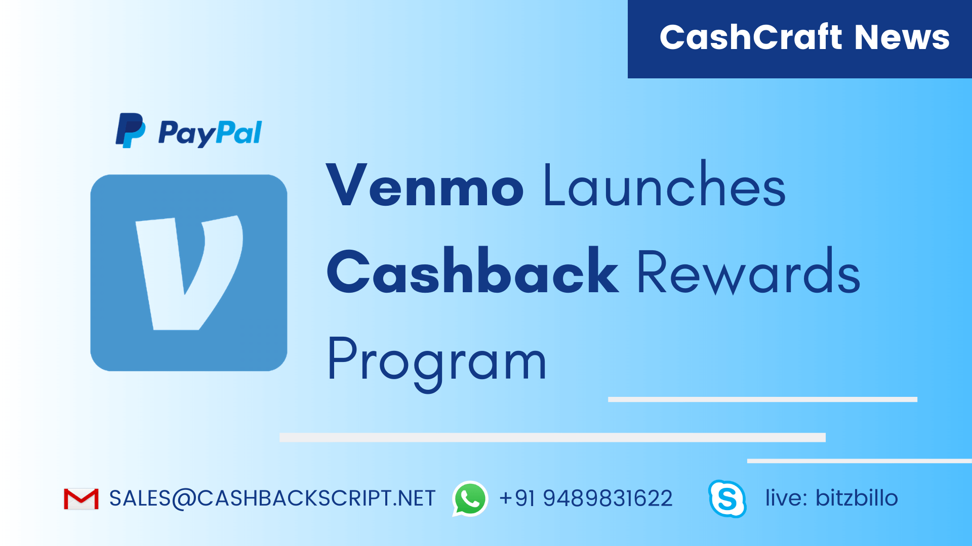 Venmo Launches Cashback Rewards Program